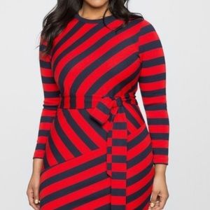 Chic Eloquii Striped Dress